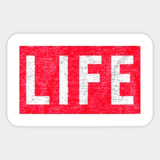 Cool Tees Classic Life Magazine Sticker